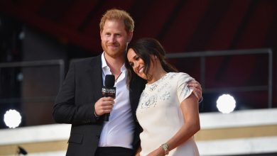 Smiling Duke and Duchess of Sussex celebrate Meghan's 42nd birthday at chic Italian restaurant