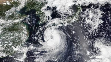 Flights cancelled, evacuations prompted in Japan, South Korea as storm Khanun moves north