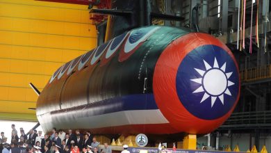 Taiwan reveals its first homegrown submarine in defence milestone