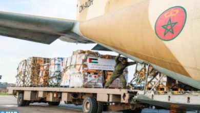 Humanitarian Aid to Palestinian Populations: Two Military Planes Take-off from Kenitra Air Base to El Arich Airport