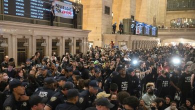 Israel-Hamas war: Protesters shut New York's Grand Central, seeking ceasefire in Gaza