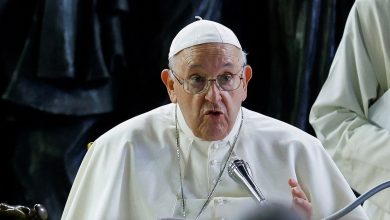 Pope Francis says two-state solution needed for Israel-Palestine