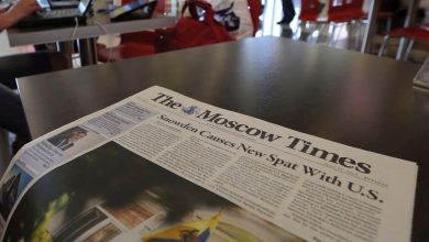 Russia designates The Moscow Times newspaper a 'foreign agent'