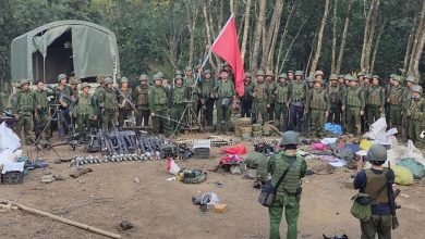 Myanmar's armed rebellion against the junta over the years