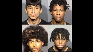 Police release mugshots of 4 teens accused of beating Las Vegas student Jonathan Lewis to death