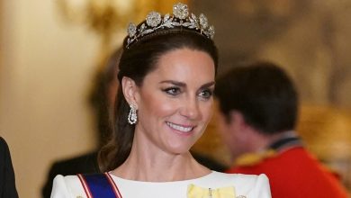 Kate Middleton wears rare 100-year-old tiara last worn by Queen Mother in 1930s