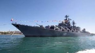 Ukraine claims destruction of major Russian navy vessel in Crimea