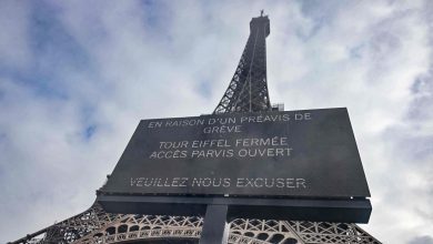 Eiffel Tower closes as staff go on strike: ‘Headed for disaster as…’