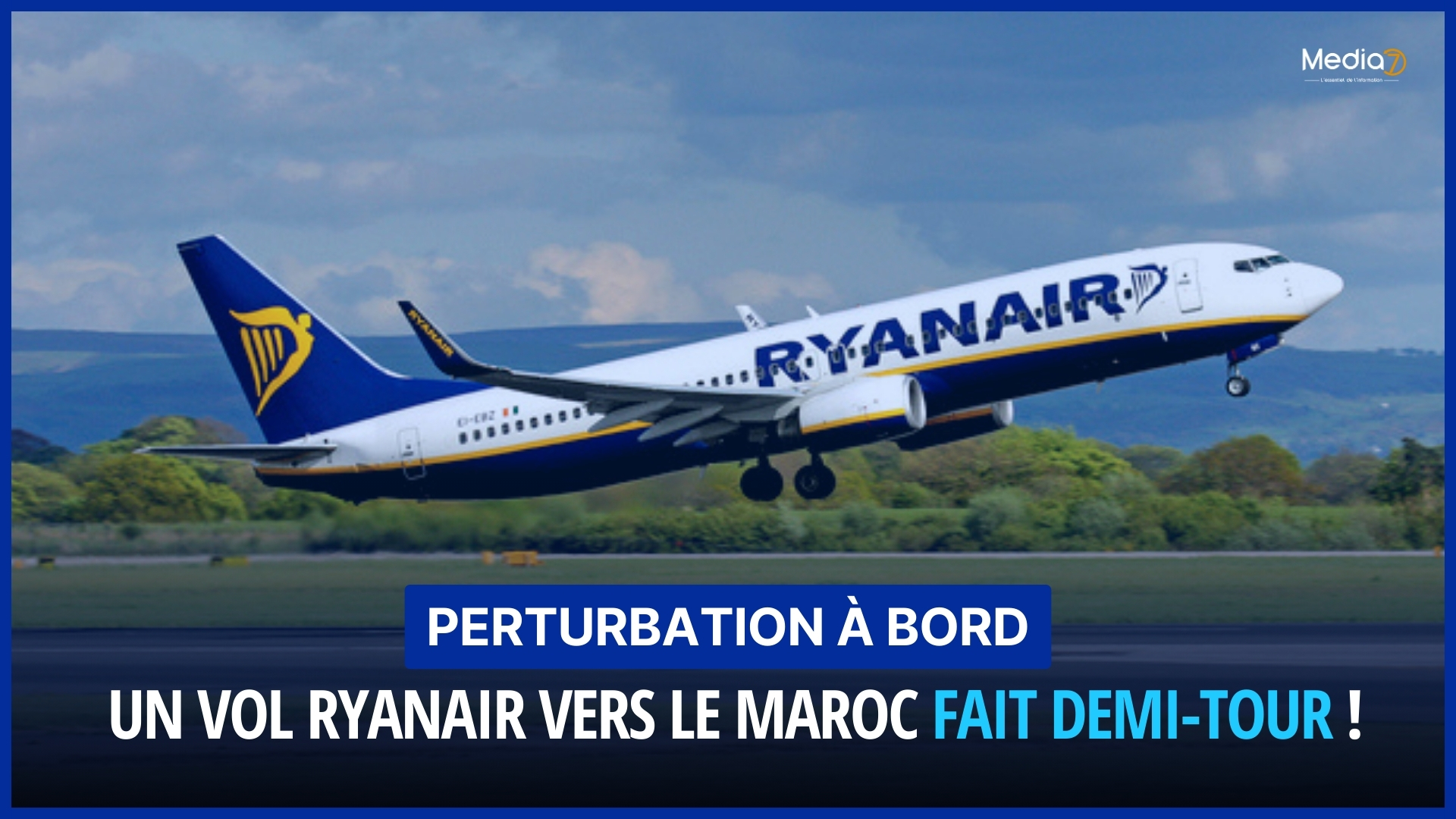 Vol Ryanair Maroc