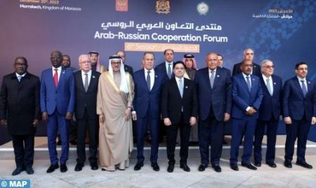 Russian-Arab Cooperation Forum: Bourita Meets with Several Arab FMs