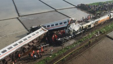 Trains collide on Indonesia's main island of Java, killing at least 3 people