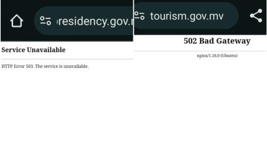 Maldives government's, including President Muizzu's, websites down