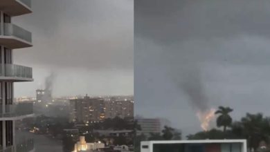 Watch a tornado rip through Fort Lauderdale as storms move across Florida in dramatic video