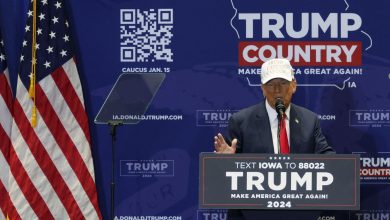 Trump urges Iowa voters to caucus even if they are 'as sick as dog' or die afterward in frigid temps