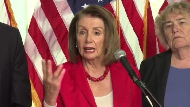 Nancy Pelosi ridicules Trump's cognitive disorders, then instantly confuses him with Biden