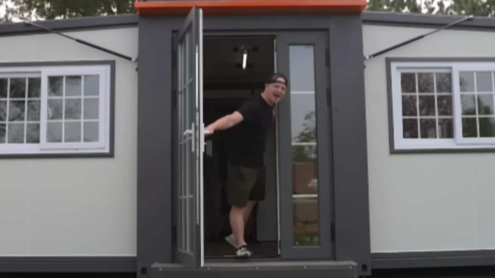 YouTuber Unspeakable aka Nathan Graham buys a house on Amazon, shares his experience of living in the tiny setup 1 YouTuber Unspeakable aka Nathan Graham buys a house on Amazon, shares his experience of living in the tiny setup