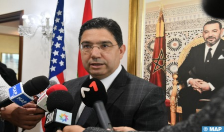 Bourita/Jenkins Talks, Part of Moroccan-US Coordination on World Security & Stability