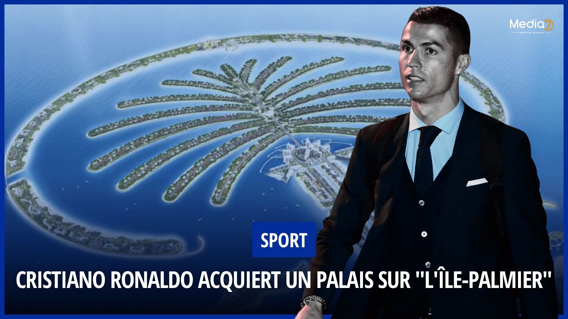 Cristiano Ronaldo Acquires a Palace on “Palm Island” in Dubai - Media7