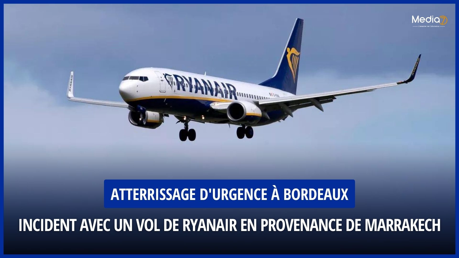Incident avec un vol de Ryanair