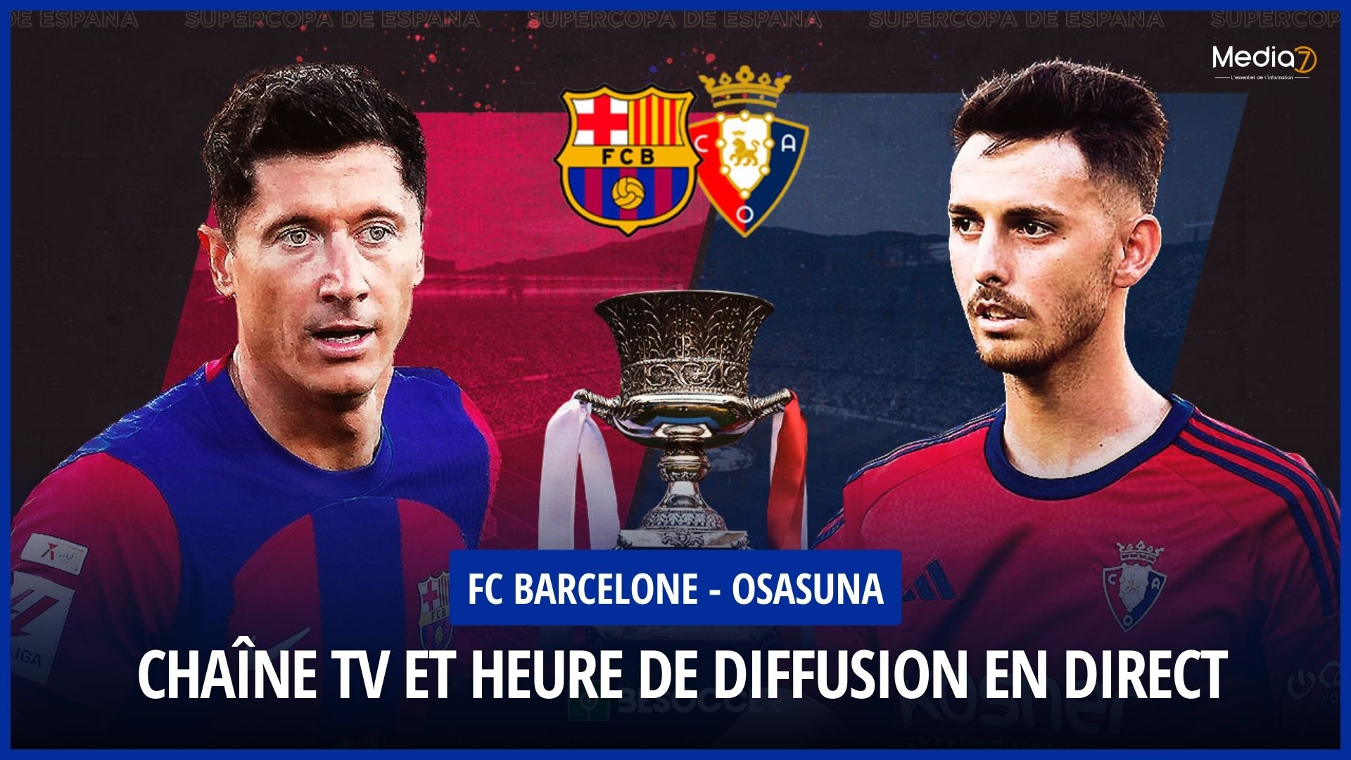 FC Barcelona - Osasuna Match Live: TV Channel and Broadcast Schedule - Media7