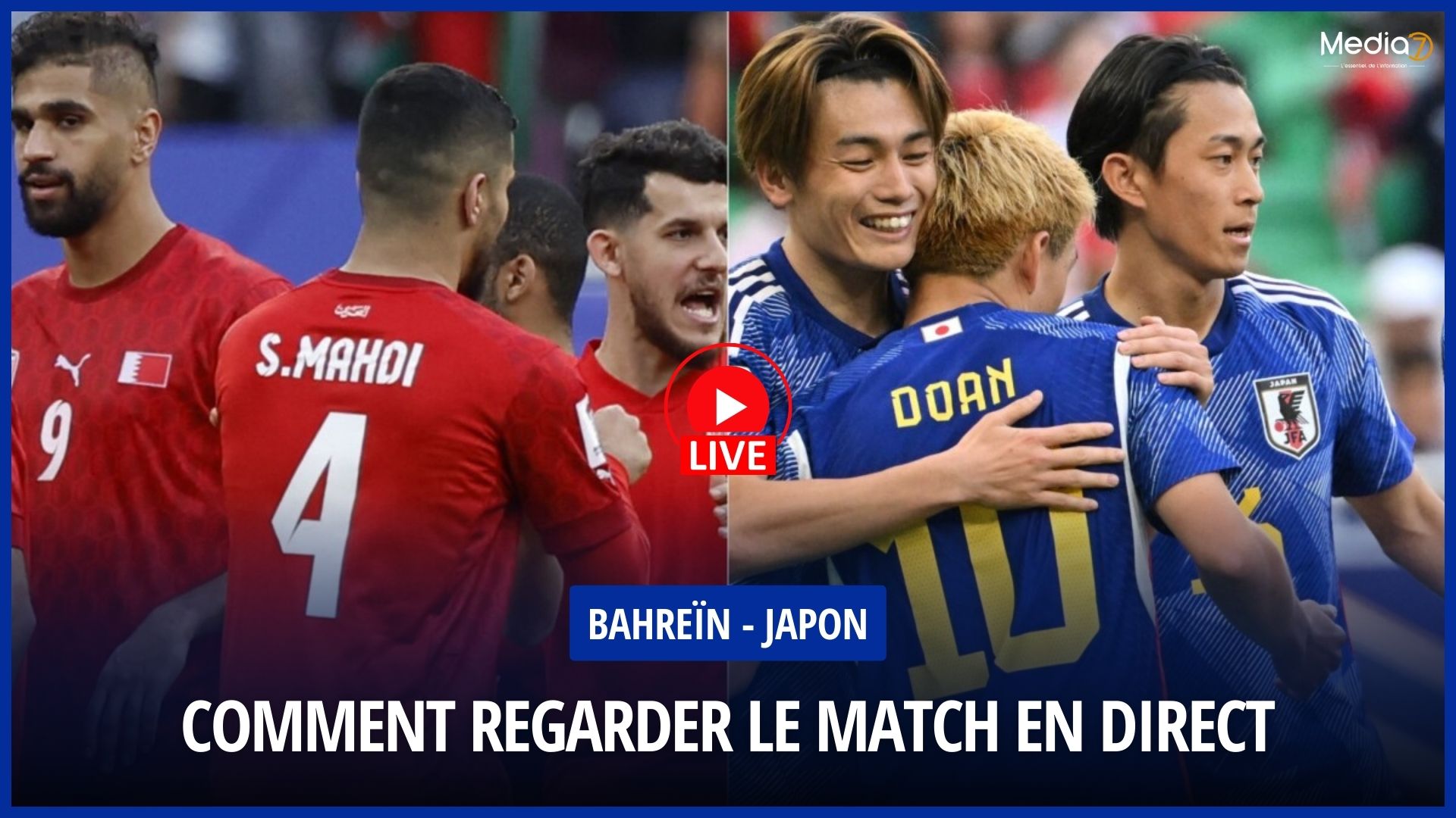 How to Watch the Bahrain – Japan Match Live? - Media7