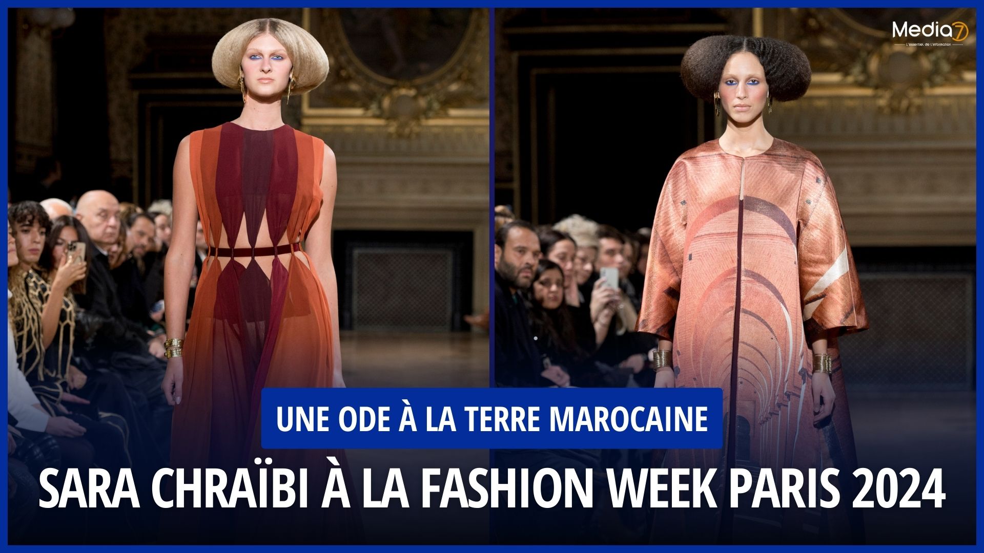 Sara Chraïbi à la Fashion Week Paris 2024