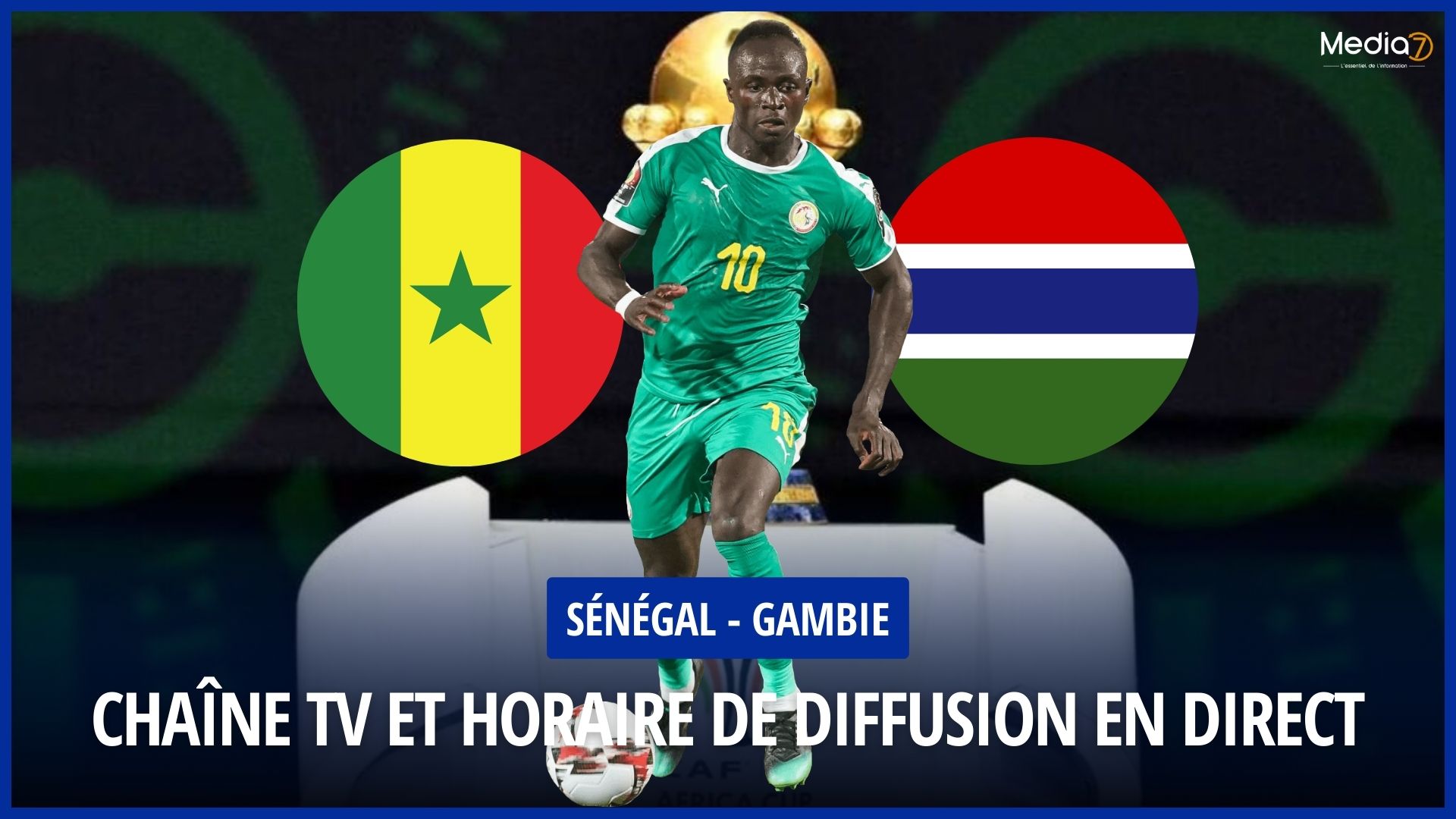Senegal - Gambia match live: TV Channel and Broadcast Time - Media7