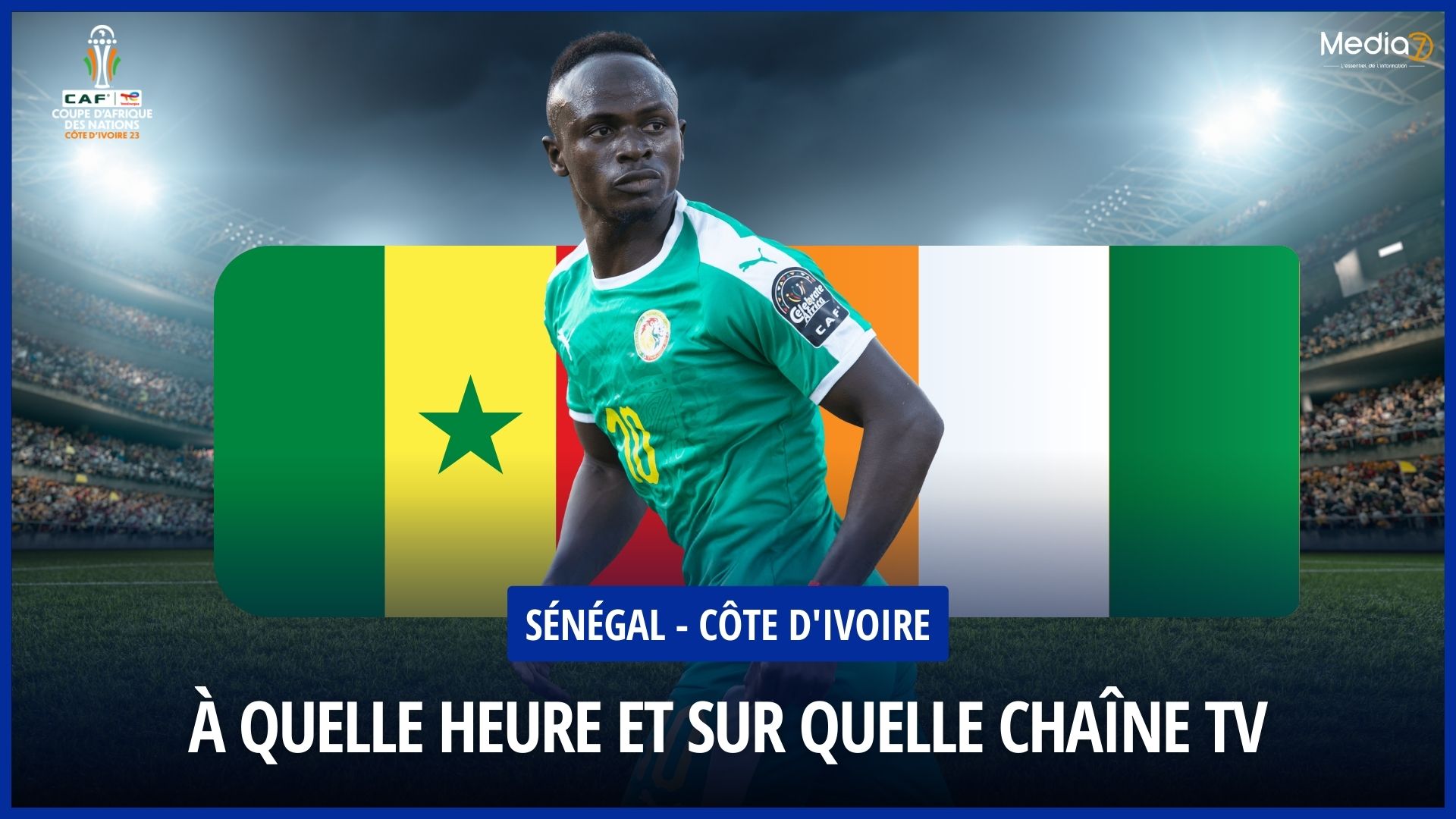 Senegal - Ivory Coast live: at what time and on which channel to watch this round of 16 of the CAN - Media7