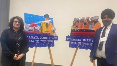 Vancouver unveils street signs in honour of Komagata Maru ship