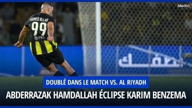 Abderrazak Hamdallah Éclipse Karim Benzema