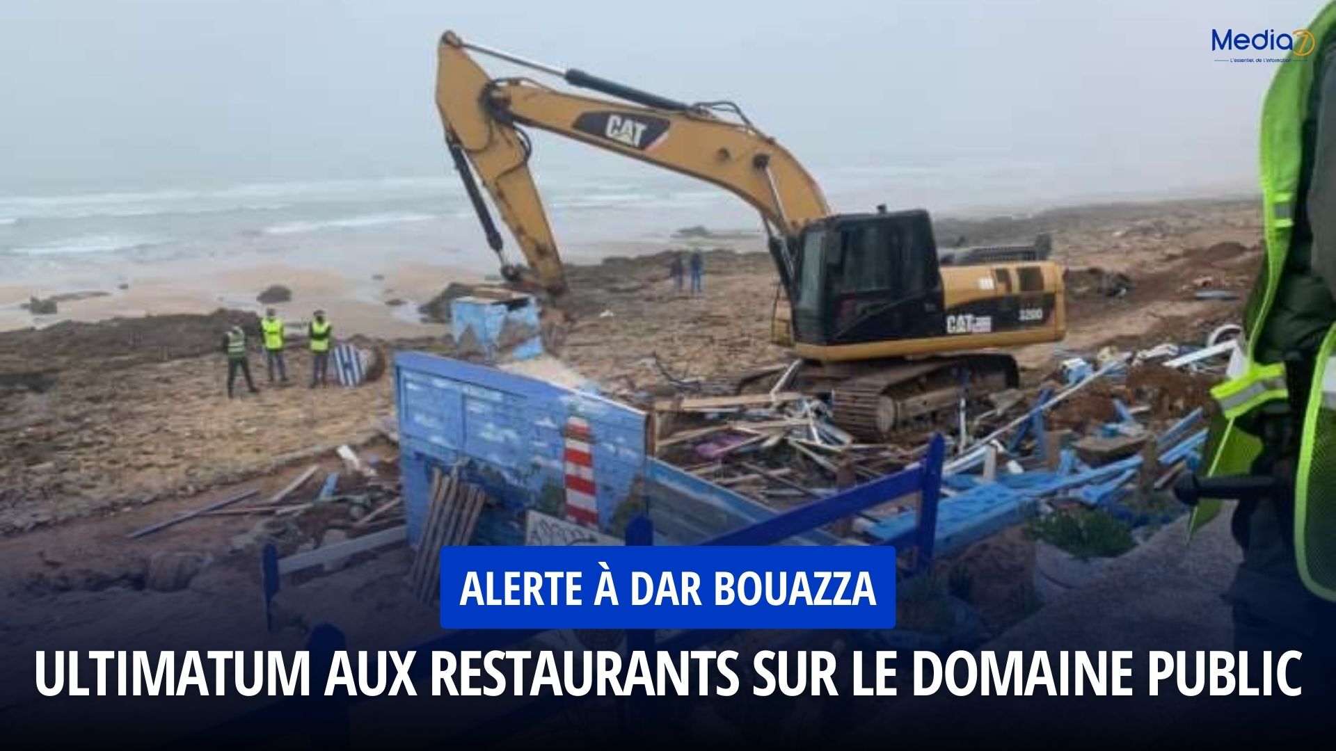 Alert in Dar Bouazza: Ultimatum to Restaurants on Public Domain