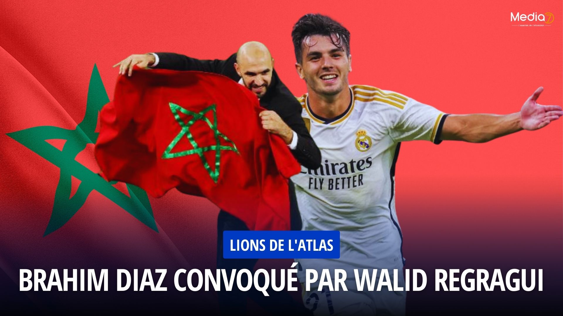 Atlas Lions: Brahim Diaz officially summoned by Walid Regragui - Media7