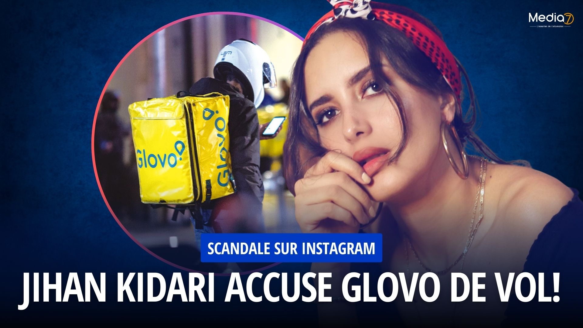 Instagram scandal: Jihan Kidari accuses Glovo of theft!