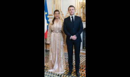 Morocco’s Ambassador in Paris Presents Her Credentials to French President