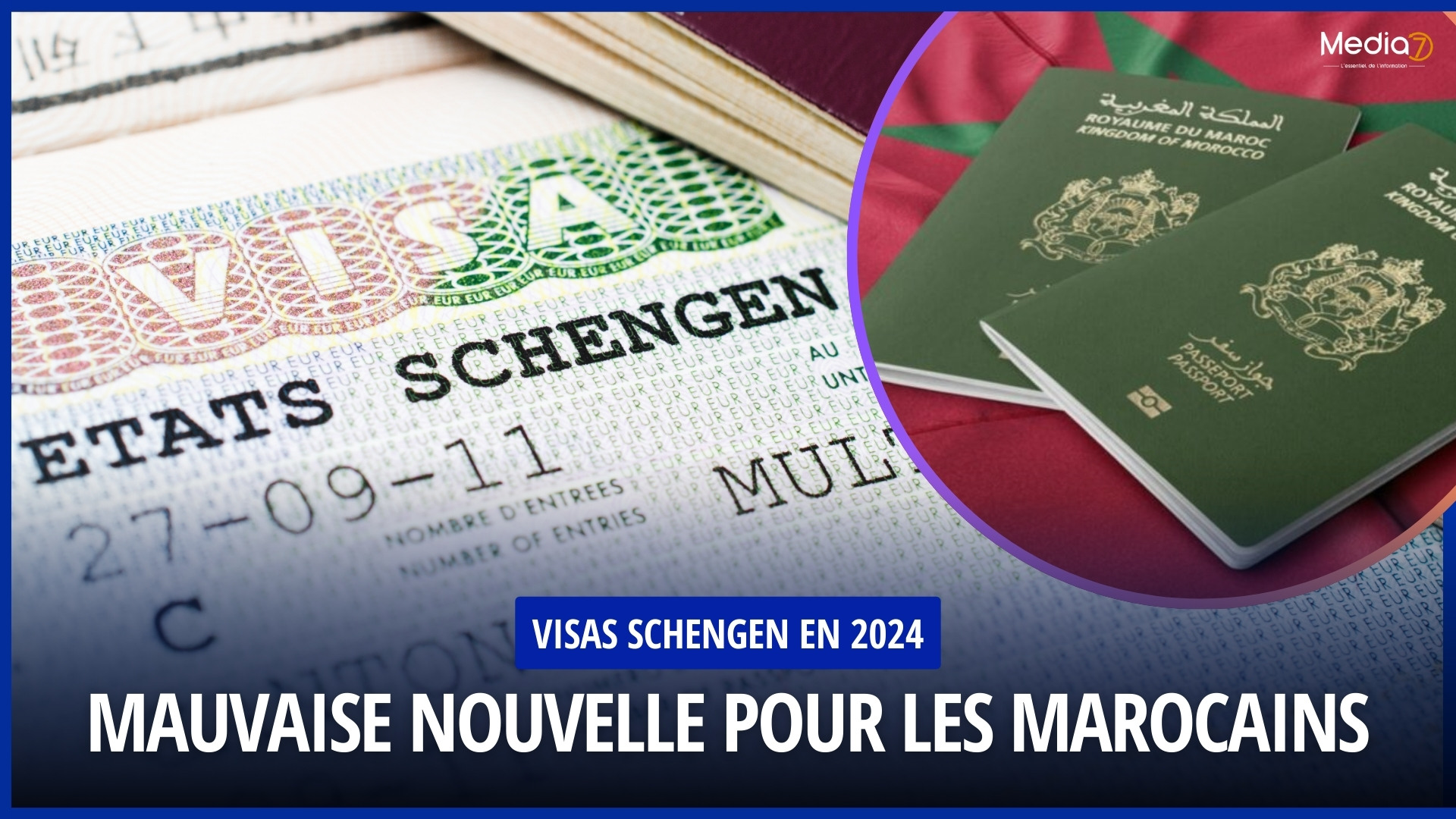 Schengen Visas: Bad News for Moroccans in 2024