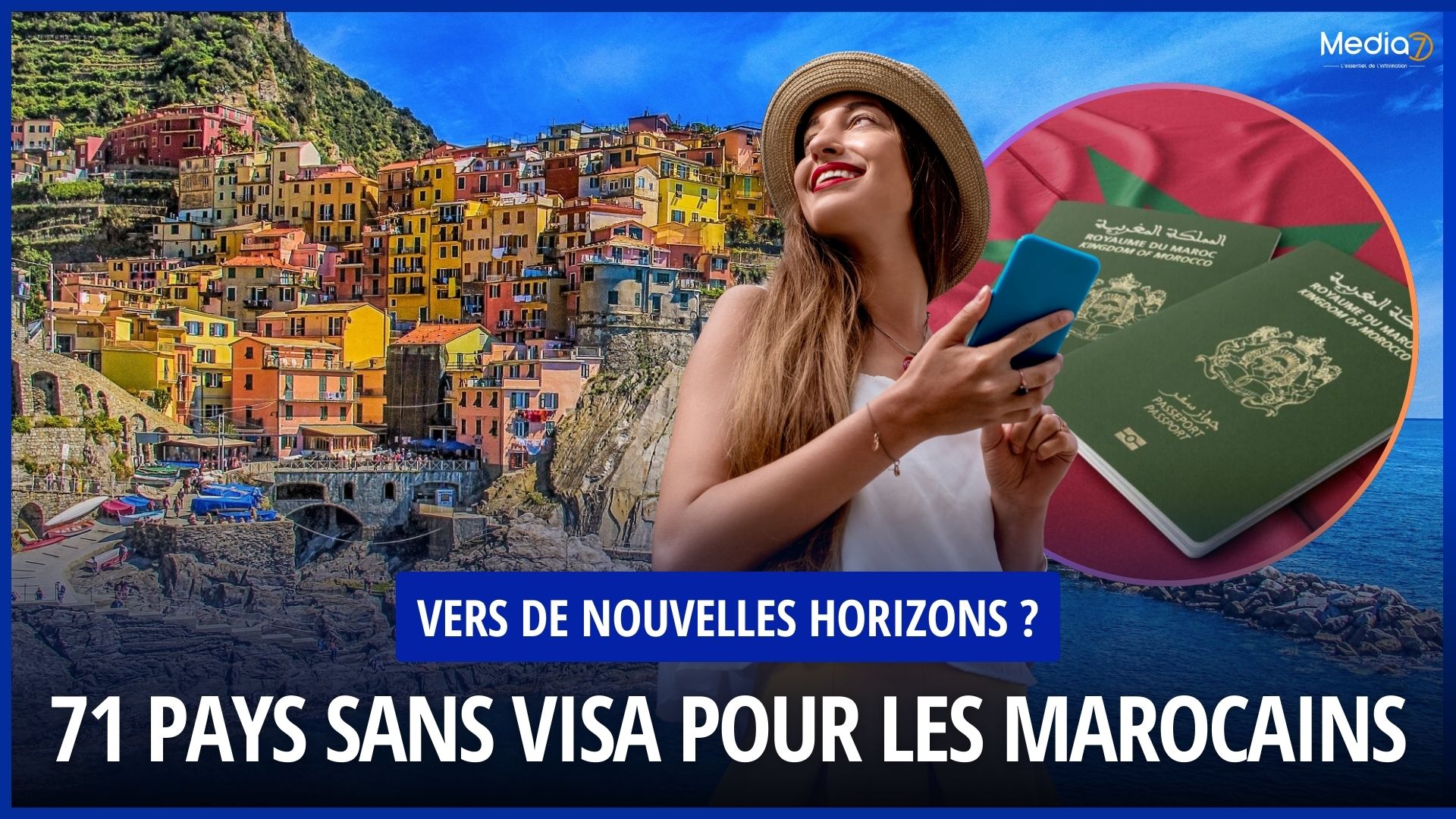 Towards New Horizons? 71 Visa-free countries for Moroccans