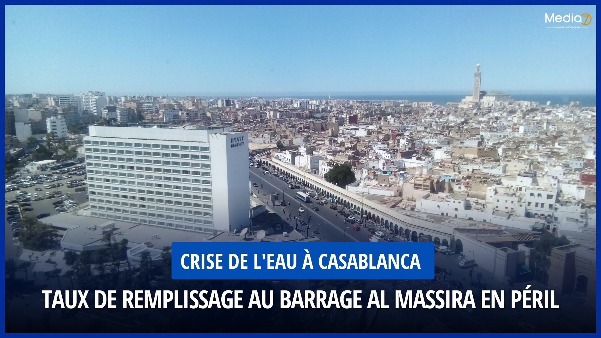 Water management in Casablanca: The filling rate at the Al Massira dam does not exceed 0.57%
