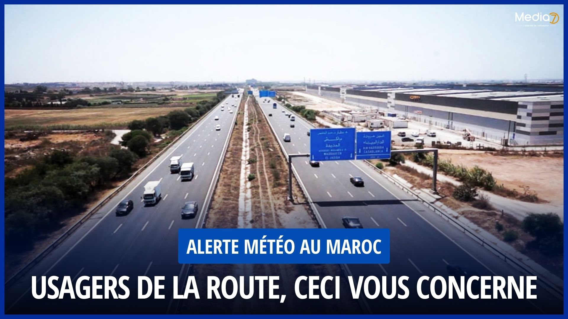 Weather Alert in Morocco: Road users, this concerns you (ADM)