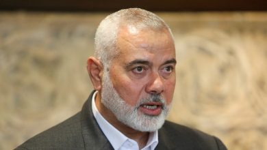 Hamas chief blames Israel for stalled ceasefire talks, leaves door open