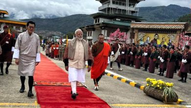 PM Modi arrives in India after concluding two-day Bhutan visit