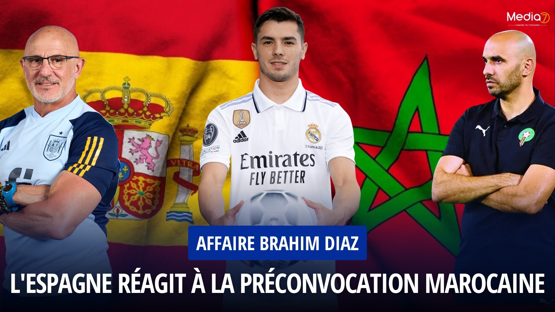 Spain Responds to Brahim Diaz's Pre-Convocation with Morocco - Media7