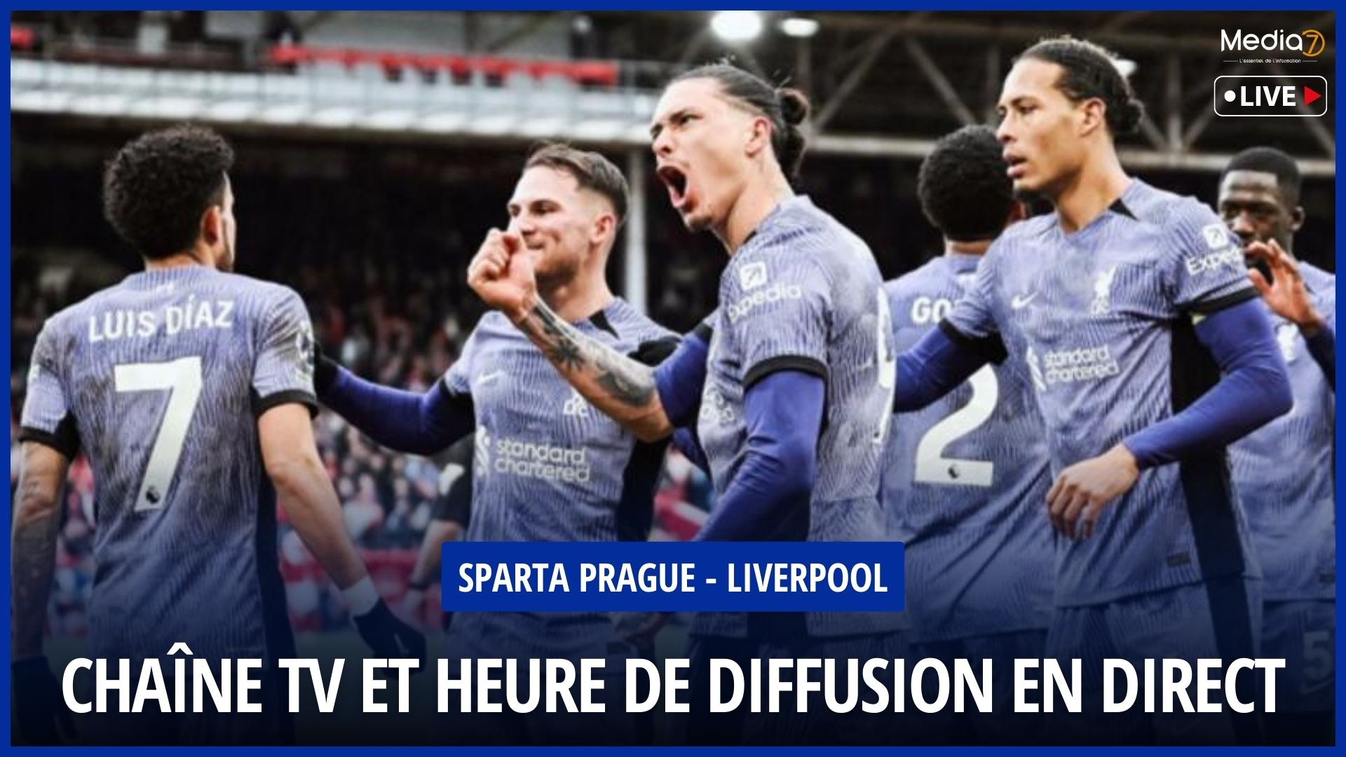 Sparta Prague - Liverpool match live: TV channel and broadcast time - Media7