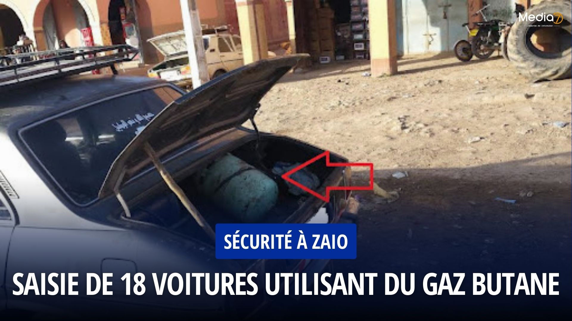 Zaio: Seizure of 18 Cars Using Butane Gas