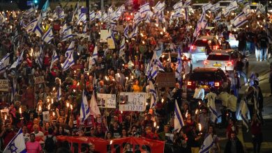 Israelis rally against PM Benjamin Netanyahu as Gaza war reaches half-year mark
