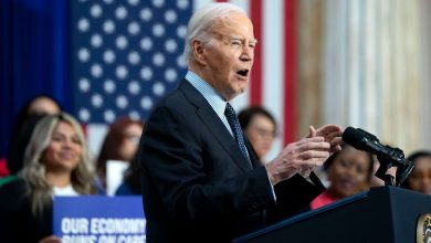 US president Joe Biden denounces Arizona abortion ban