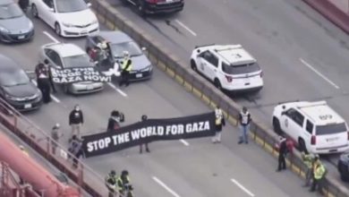 US sees travel chaos as anti-Israel protestors block Golden Gate Bridge traffic: ‘Stop the world for Gaza’