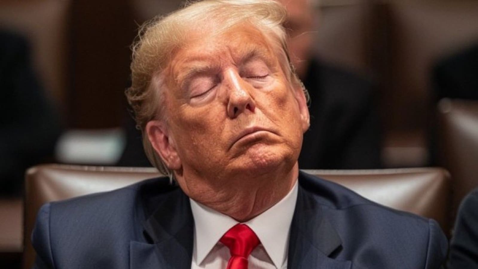 ‘Sleepy Don’: Trump sparks meme fest as he appears to 'dozing off' during historic hush money criminal trial 1 ‘Sleepy Don’: Trump sparks meme fest as he appears to 'dozing off' during historic hush money criminal trial