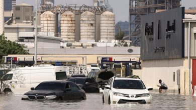 Dubai floods: Flight ops remain disrupted, vehicles stuck in waterlogged roads| 10 points