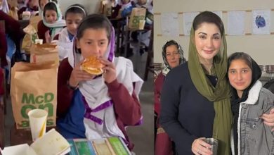 Maryam Nawaz feeds McDonald's burgers, fries to children; sparks row