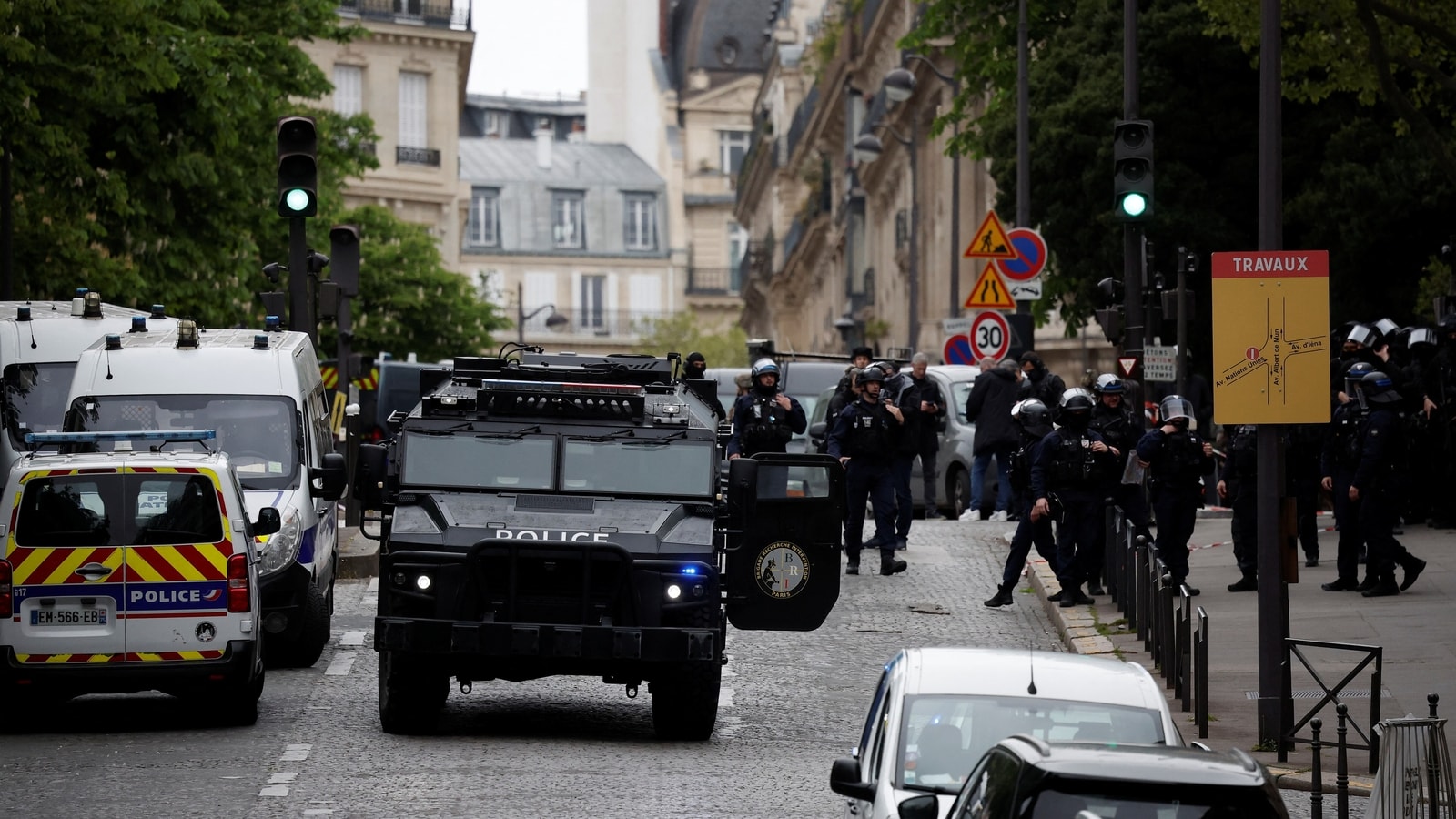 Man enters Iranian consulate in Paris with grenades, explosives vest; arrested